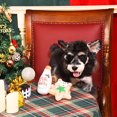 thumbnail image 2 of Hugsmart Dog Toy Fuzzy Friendz Happy Woofmas Milk and Cookies, 2 of 4