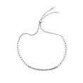 thumbnail image 1 of Quintessential Sterling Silver  Bead Cubic zirconia Bracelet, 1 of 2