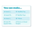 thumbnail image 3 of FAIRFIELD Poly-Fil Premium Polyester Fibre Fill 907 g (32 oz), 3 of 5