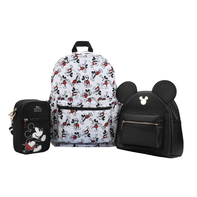 Mickey Mouse Ensemble-Cadeau de 3 Pcs de Méga Sacs à Dos