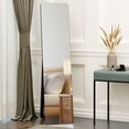 thumbnail image 2 of HOMCOM Full Length Mirror, Rectangular Full Body Mirror, Black, 2 of 10