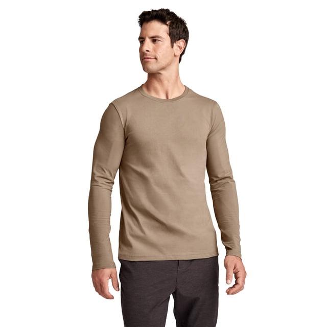 Jockey T-Shirt à Manches Longues à Col Ras du Cou Made2Fit pour Hommes