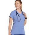 thumbnail image 1 of Jockey Women's Mock Wrap Scrub Top, 1 of 8