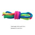 thumbnail image 2 of 1 Pair Rainbow Thick Round Shoelaces Colorful Fashion Sneaker Shoe Laces, 2 of 7