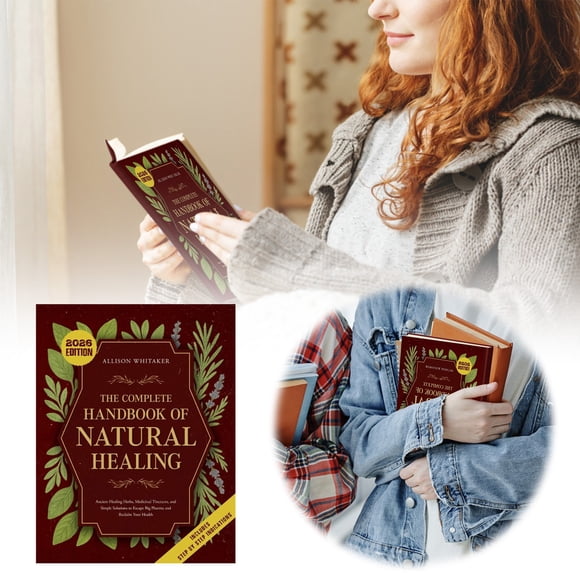Perfect Gift le Manuel Naturel Relié pour Remèdes à Base de Plantes et Recettes Naturelles par Remèdes Anciens. le Manuel Complet des Thérapies Naturelles 2026*1 Idée-Cadeau Incontournable Cadeau Organisateurs de Maquillage