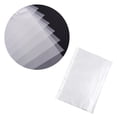 thumbnail image 1 of WASHWEPE 100 Pcs Pochettes en Papier Transparent pour Fournitures de Bureau avec Conception Robuste, 1 of 8