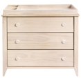 thumbnail image 1 of Pemberly Row Wood 3-Drawer Dresser with Removable Changing Tray in Natural, 1 of 8