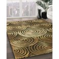 thumbnail image 3 of Ahgly Tapis Rectangulaire Lavable en Machine Intérieur Transitionnel Marron, 2 Pieds x 3 Pieds, 3 of 7