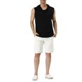 thumbnail image 2 of INSPIRE CHIC Men's Shorts Drawstring Waist Fish Pattern Beach Summer Board Shorts 30 White, 2 of 7