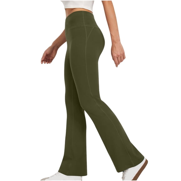 Soki Seamless Leggings Butt Lifting Flared Legging for Women Gym Slim Fit Tummy Control Yoga Pants