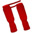 thumbnail image 3 of Maoww 1 Paire de Protège-Tibias Protection Élastique Rouge et m, 3 of 6