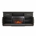 thumbnail image 4 of Ameriwood Home Gablewood Electric Fireplace & TV Console for TVs up to 65", Espresso, 4 of 9