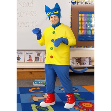 Adult Pete the Cat Plus Size Costume