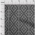 thumbnail image 1 of oneOone Polyester Lycra Fabric Ethnic Geometric Flame Stitch Fabric Prints By Yard 56 Inch Wide, 1 of 4
