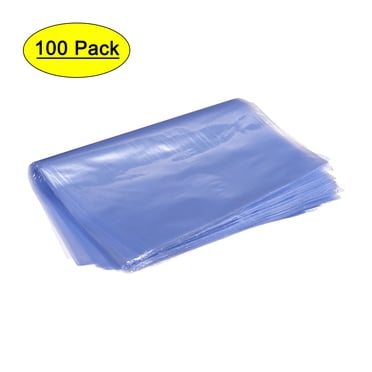 Unique Bargains Shrink Bags, PVC Heat Shrink Wrap Bags, 20x16 inch 100pcs Wrapping Packaging Bags Industrial Packaging Sealer Bags