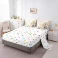thumbnail image 3 of Erosebridal Colorful Birds Bedding Sets Queen Size, Botanical Branches Comforter Sets with Sheets, Polka Dots Reversible, 3 of 5