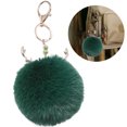 thumbnail image 2 of Bangcool Christmas Key Chain Creative Elk Pompom Key Ring Pendant Purse Charm Bag Charm, 2 of 9
