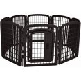 thumbnail image 1 of Panel Octagonal Plastic Pet Pen Fence Enclosure With Gate cm L x cm W x cm H, 1 of 8