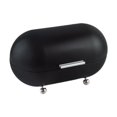 thumbnail image 1 of Abbracc Bread Food Storage Box Counter Bread Box Bread Storage Container Metal Bread Box black, 1 of 9