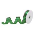 thumbnail image 1 of Unique Bargains 1 Inch 50 Yard Wide Satin Ribbon with Gold Edges Grosgrain Fabric Ribbon for Gift Wrapping, Dark Green, 1 of 7