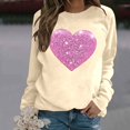 thumbnail image 1 of Mode Femme Décontractée Couleur Unie Ample Manches Longues Imprimé Lettre Col Rond Chandail à Capuchon 2t Fermeture à Glissière Chandail à Capuchon Fille Chandail à Capuchon Deux Pièces Robe Chandail Français Doublée Veste Femme Décontractée Chaude Hauts Femme, 1 of 4