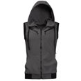thumbnail image 2 of INSPIRE CHIC Veste à Capuche Zippée avec Poche Kangourou pour Hommes, 2 of 6