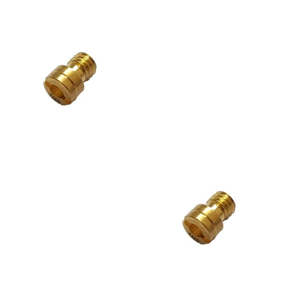 Thinsony 10 Pieces Motorcycle Carburetor 4mm Thread Professional Motorbike M4 Jet Gold Replacement for Kenhin CarbMikuni Nozzle 72-88 2Set