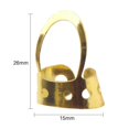 thumbnail image 3 of 8 Pack Adjustable Finger Picks Plectrum with Case for Banjio Classical Acoustic Guitar Electric Guitar, 3 of 7