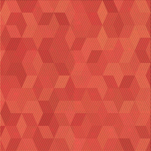 Ahgly Company Machine Washable Indoor Square Transitional Orange Red Orange Area Rugs, 4' Square