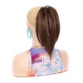 thumbnail image 1 of Synthetic Straight Hair Bun Hairpiece Short Claw Clip Ponytail Extensions for Women, 1 of 6