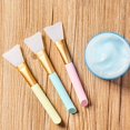 thumbnail image 4 of Silicone Face Mask Brushes, Mask Beauty Tool DIY Mask Stick Soft Silicone Facial Mud Mask Applicator Brush Hairless Body Lotion and Body Butter Applicator Tools(1PC, Random Color), 4 of 5