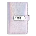 thumbnail image 3 of With Password Lock Saving Money Notebook PU Leather Budget Saving Book, 3 of 11