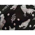 thumbnail image 5 of oneOone Polyester Spandex Black Fabric Hen Fabric For Sewing Printed Craft Fabric By The Yard 56 Inch Wide-4P, 5 of 5