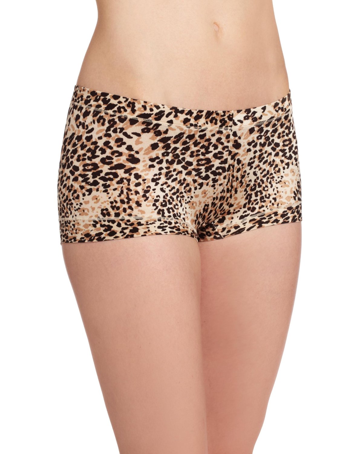 Maidenform Femmes Dream Culottes Garçonnes - Article à Succès, 6, Léopard des Neiges Neutre