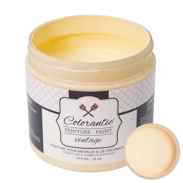 Colorantic | ORANGESICLE Chalk Paint Based for Furniture DIY - ORANGE - 16 oz