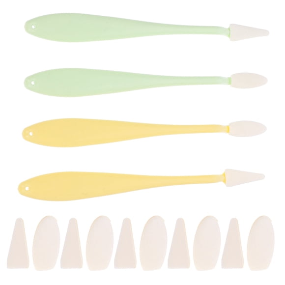 4pcs Sponge Wiper Plastic Blenders Set Paper Art Blenders Artist Sketch Drawing Tools