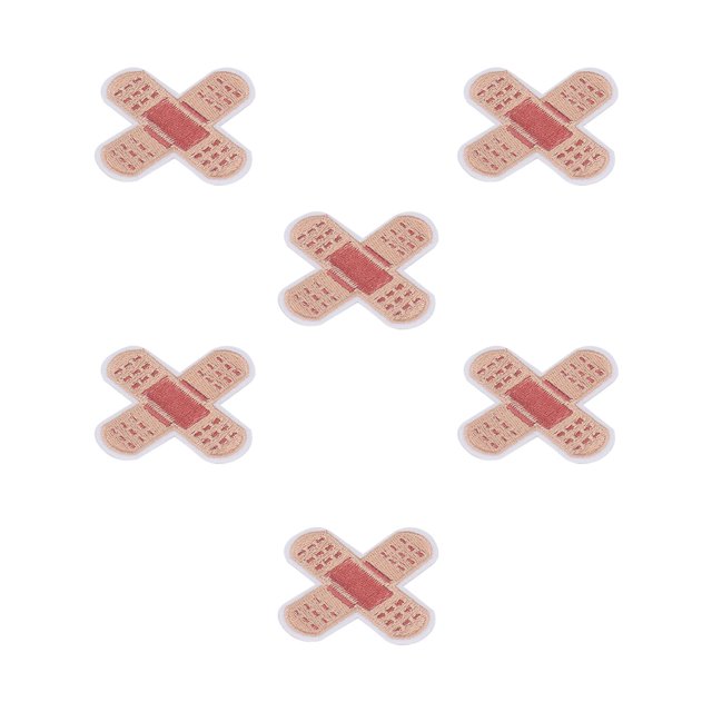 Iron On Patches, Band Aid Patches Iron On Cute Shape For Hats