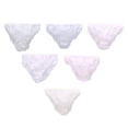 thumbnail image 4 of Culottes Jetables Culottes Brèves 7 Pcs/lot Femmes Voyage Imprimé Jetable Enceinte Post-Partum Papier Coton Culottes Brèves, 4 of 8