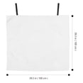 thumbnail image 2 of BESTYASH Household Fireproof Blanket White Fire Retardant Blanket for Effective Fire Protection, 2 of 7