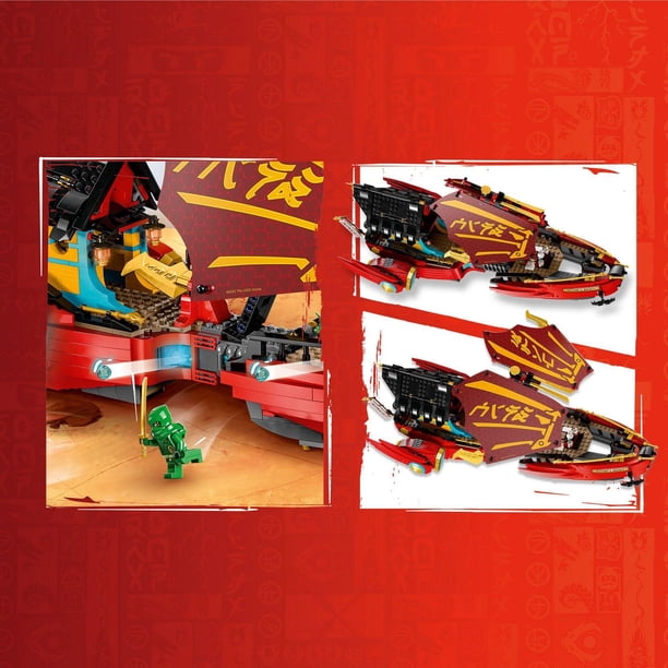LEGO NINJAGO Destiny's Bounty – race against time 71797 Building
