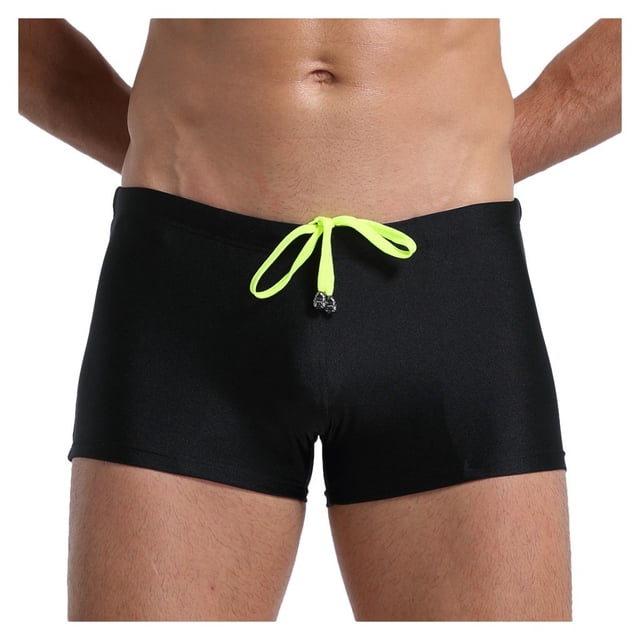 Men Breathable Trunks Pants Not Pockets Swimwear Beach Shorts Slim Wear