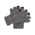 thumbnail image 4 of QualitChoice Phone Touch Screen Gloves Cycling Hiking Camping Hands Warm Keeping Accessory medium grey 5Set, 4 of 6