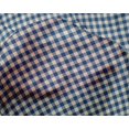 thumbnail image 4 of oneOone Silk Tabby Medium Blue Fabric Check Check Fabric For Sewing Printed Craft Fabric By The Meter 42 Inch Wide, 4 of 4