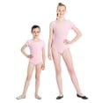 thumbnail image 3 of George Girls' Short-Sleeve Leotard, 3 of 6