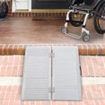 thumbnail image 2 of 3FT Wheelchair Ramp Stairs Ramps Compact & Portable Folding ramps Aluminum, 2 of 10