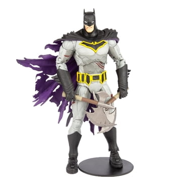 McFarlane Toys - DC Multiverse - Dark Nights - Metal Batman avec des dommages de combat Figurine