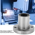 thumbnail image 4 of Round Flange Linear Motion Bearing, Low Friction Steel Ball, High Accuracy and Smooth Movement for Electronic Machinery, 4 of 7