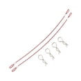 thumbnail image 1 of fastboy Clip Métal R Tige de Broche avec Corde Anti-Perdue pour la Connectivité Pratique Anti-Perdu Voiture Shell Corde Rouge 1:10 1 Pc, 1 of 6