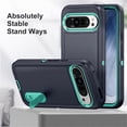 thumbnail image 3 of for Google Pixel 9 Pro Case, Google Pixel 9 Pro Phone Case with Built in Kickstand, Shockproof/Dustproof/Drop Proof Heavy Duty Military-Grade Rugged Protective Cover for Google Pixel 9 Pro, 3 of 9