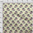 thumbnail image 2 of oneOone Polyester Lycra Fabric Leaves & Floral Block Print Fabric BTY 56 Inch Wide, 2 of 4